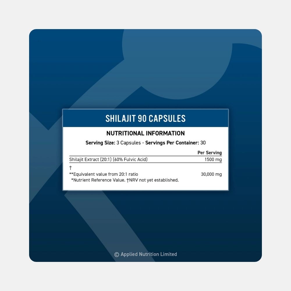 Applied Nutrition Himalayan Shilajit Capsules - 90 Count - Image 6