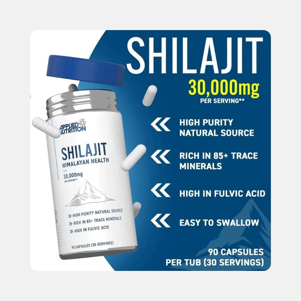Applied Nutrition Himalayan Shilajit Capsules - 90 Count - Image 4