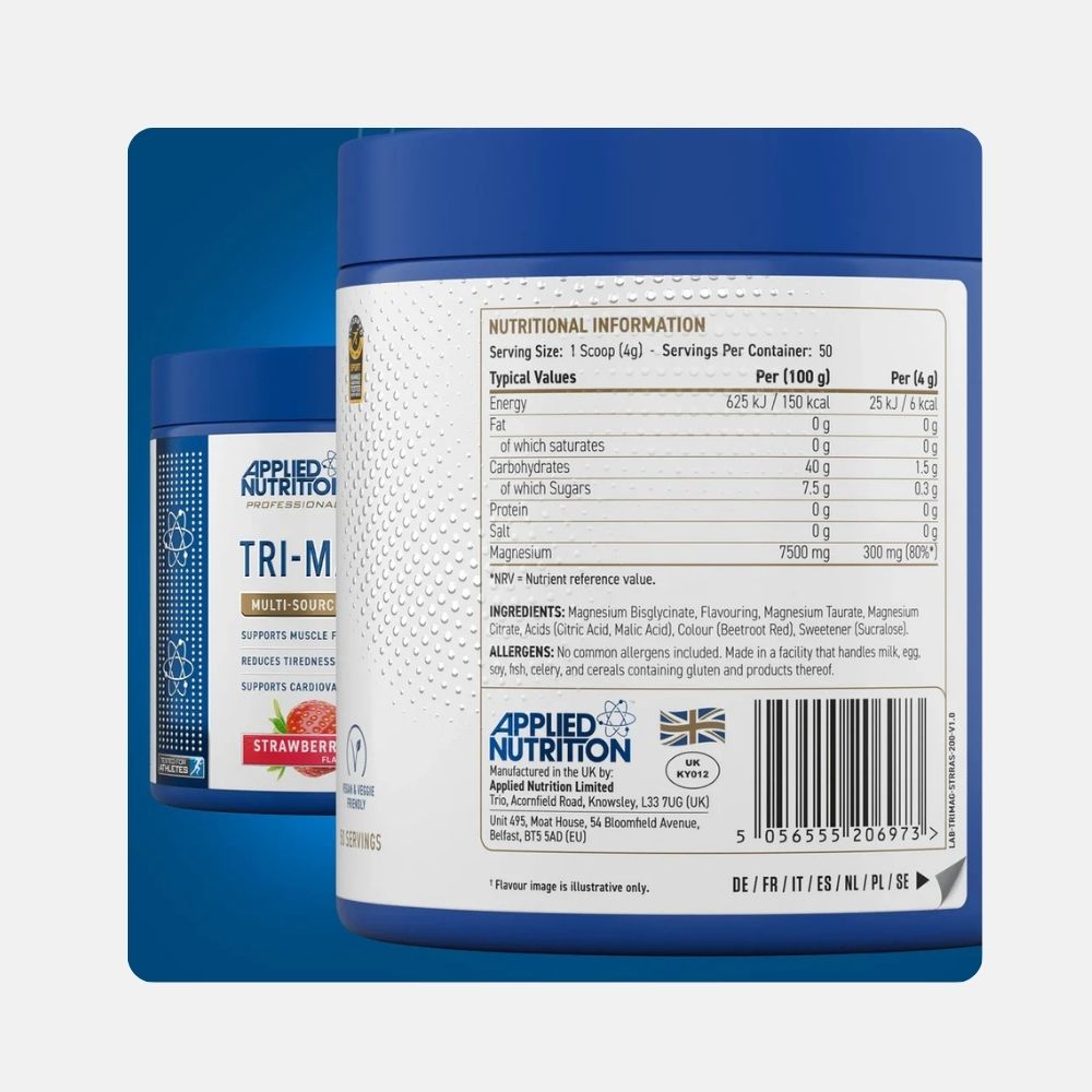 Applied Nutrition Tri-Magnesium Powder - 50 Servings - Image 3