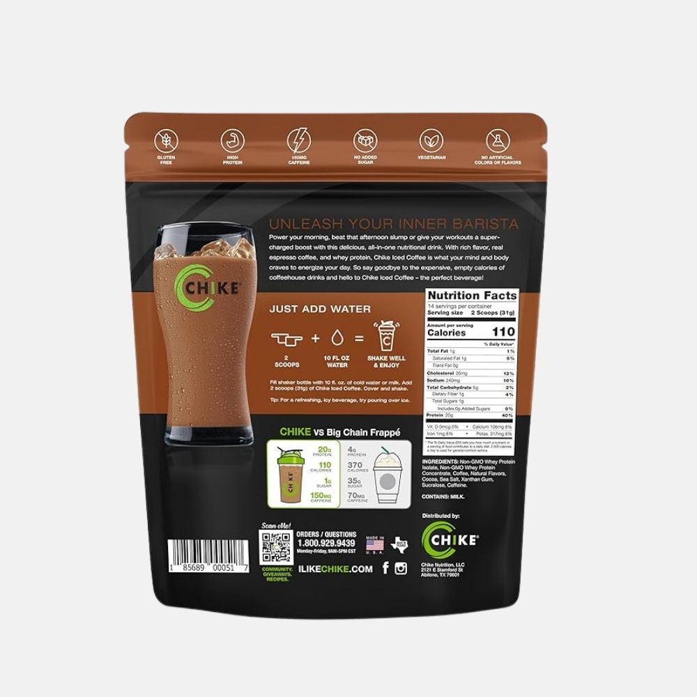 CHIKE Protein Coffee - Energizing Whey Blend (1.1 lbs) - Image 6