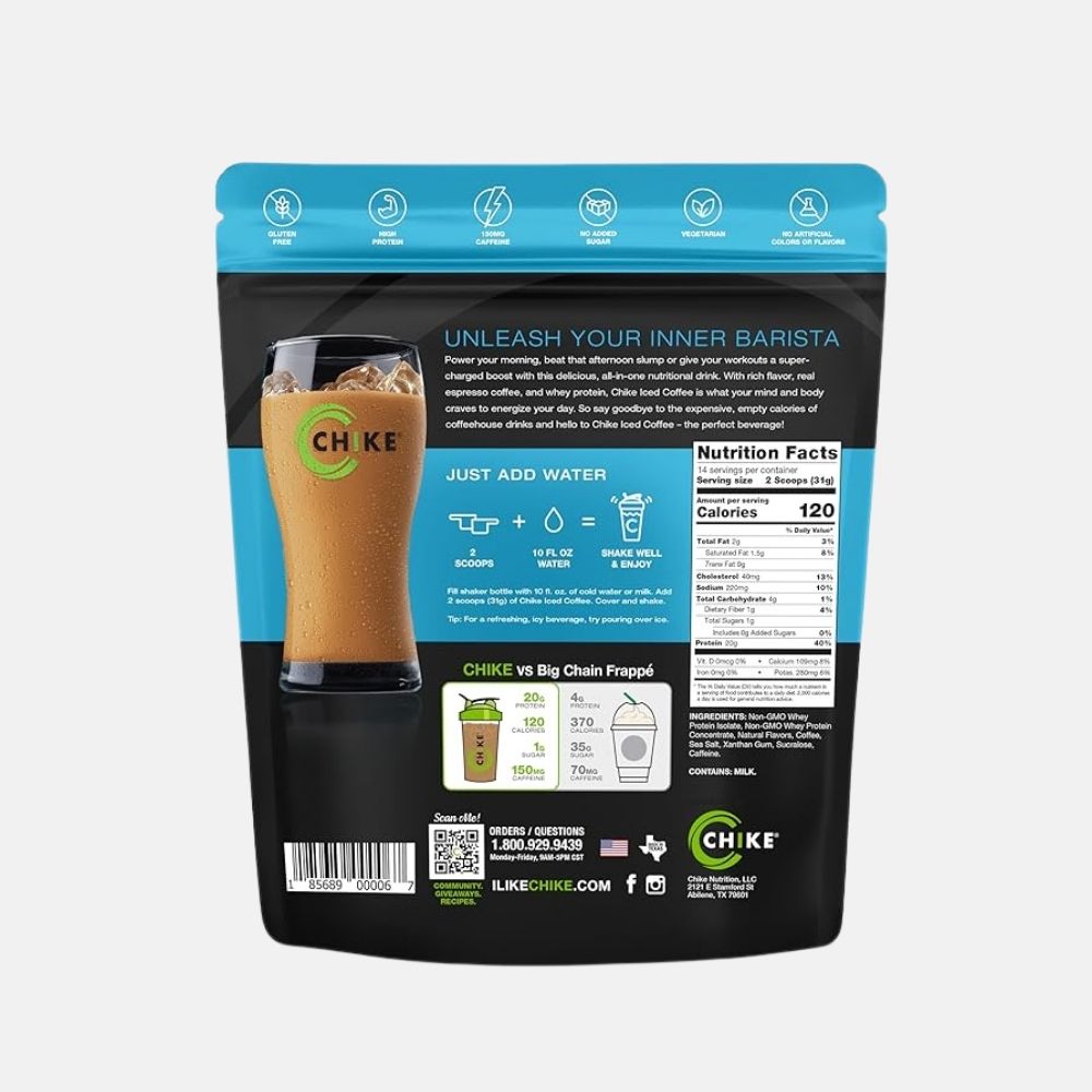 CHIKE Protein Coffee - Energizing Whey Blend (1.1 lbs) - Image 2