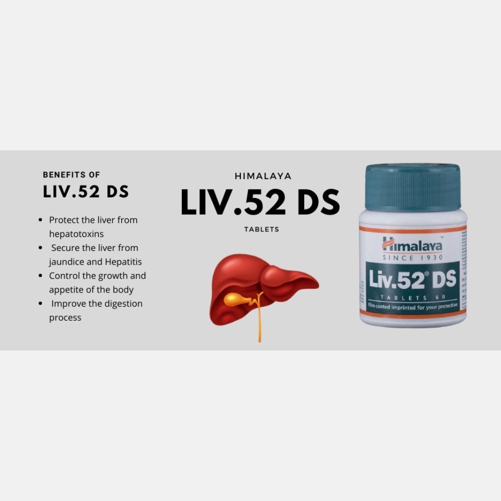LIV-52 DS Herbal Liver Support - 90 Tablets - Image 2