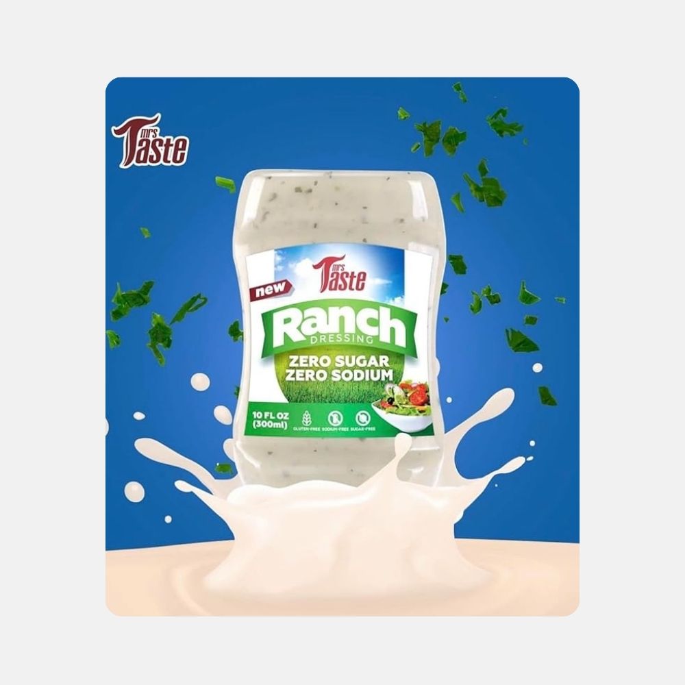 Mrs Taste Zero Sugar Ranch Dressing 300ml - Image 4