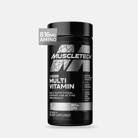 MuscleTech Platinum Multivitamin Tablets - 90 Count