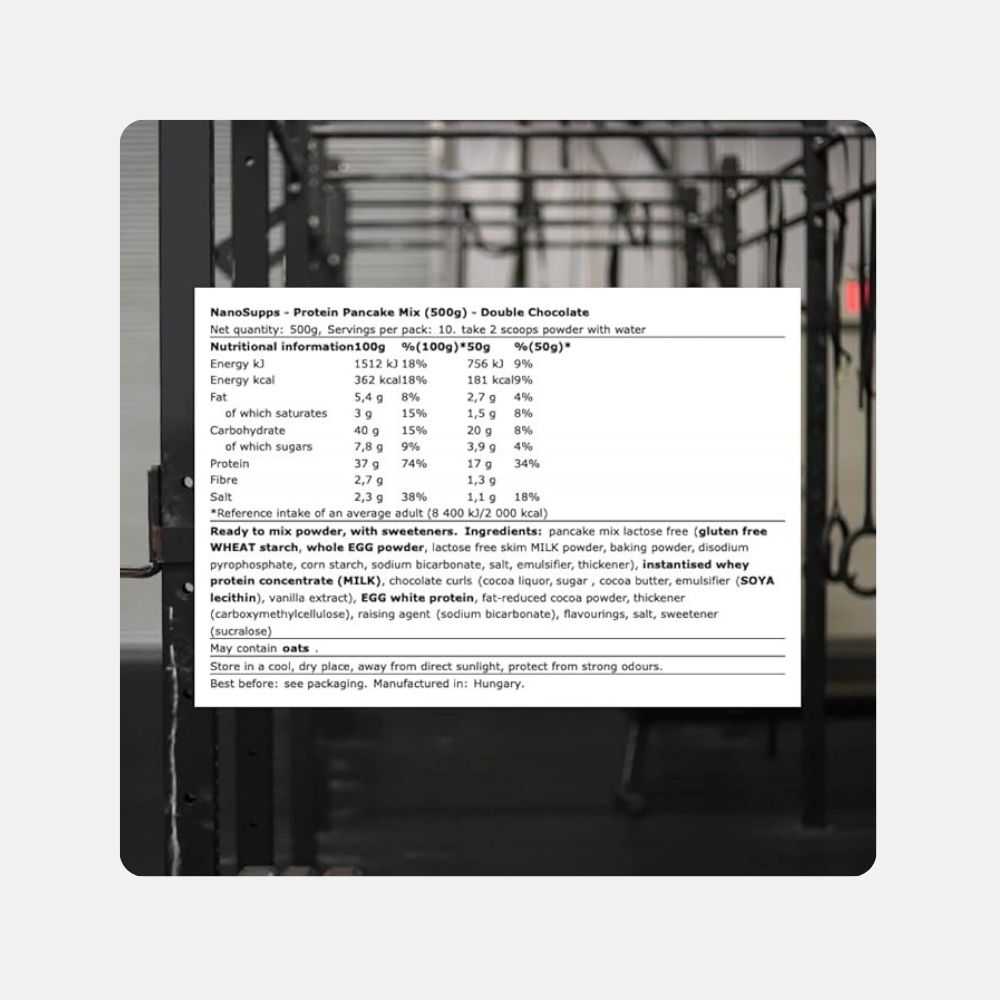 High-Protein Pancake Mix - 500g - Image 2