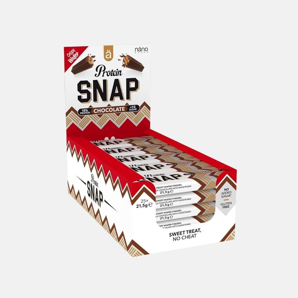 Nano Supps SNAP Chocolate Wafer Bar - Gluten-Free Snack - Image 3