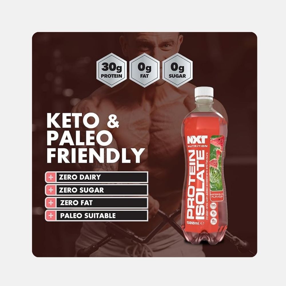 NXT Beef Protein Isolate RTD - Watermelon Flavor 500ml - Image 3