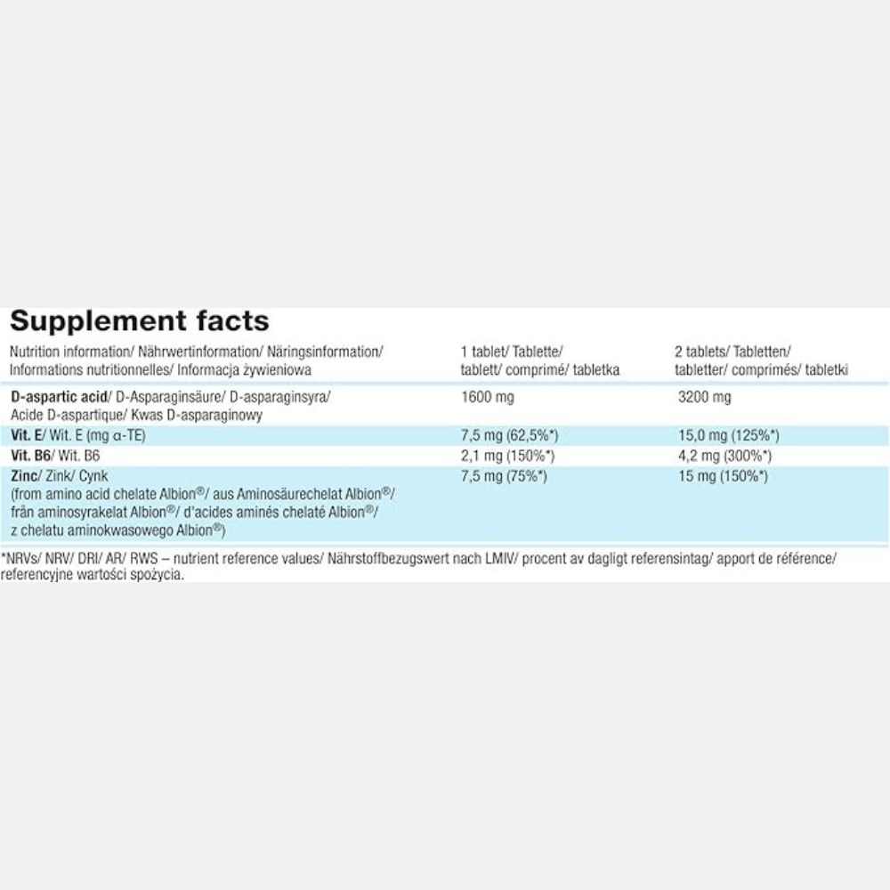 Olimp DAA Xtreme ProLact-Block Testosterone Support Tablets - Image 3