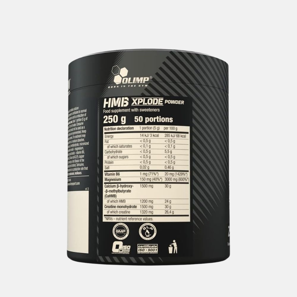 Olimp HMB Xplode Powder - 250g for Enhanced Performance - Image 4