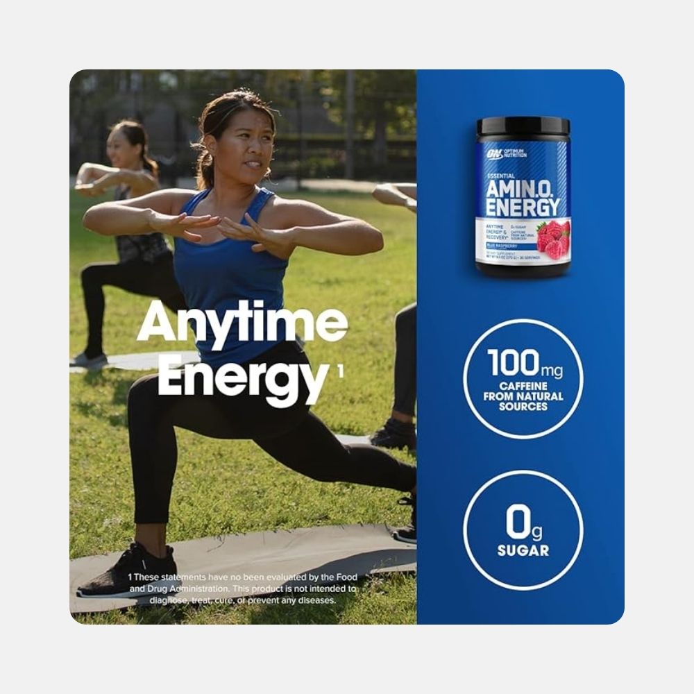 ON Amino Energy Powder with Caffeine and Electrolytes - 270g - Image 7