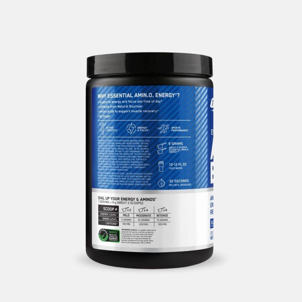 ON Amino Energy Powder with Caffeine and Electrolytes - 270g - Image 3