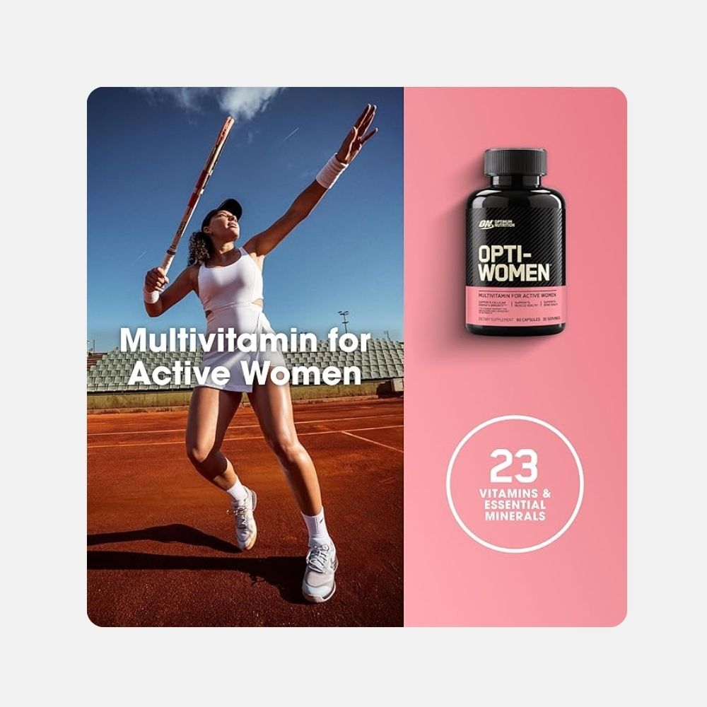 Optimum Nutrition Opti-Women Multivitamin Capsules (60 Count) - Image 4