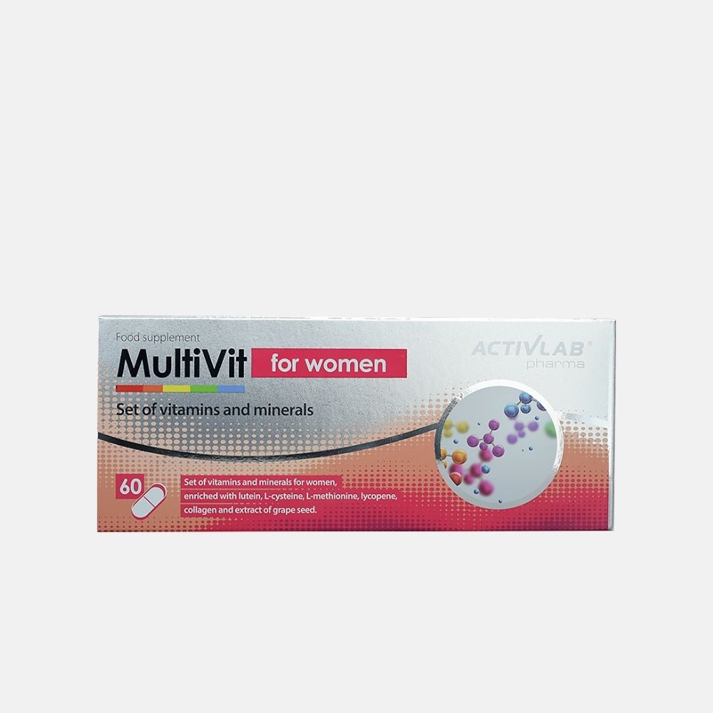 Paxas MultiVit Women Multivitamin Tablets - 60 Count - Image 3
