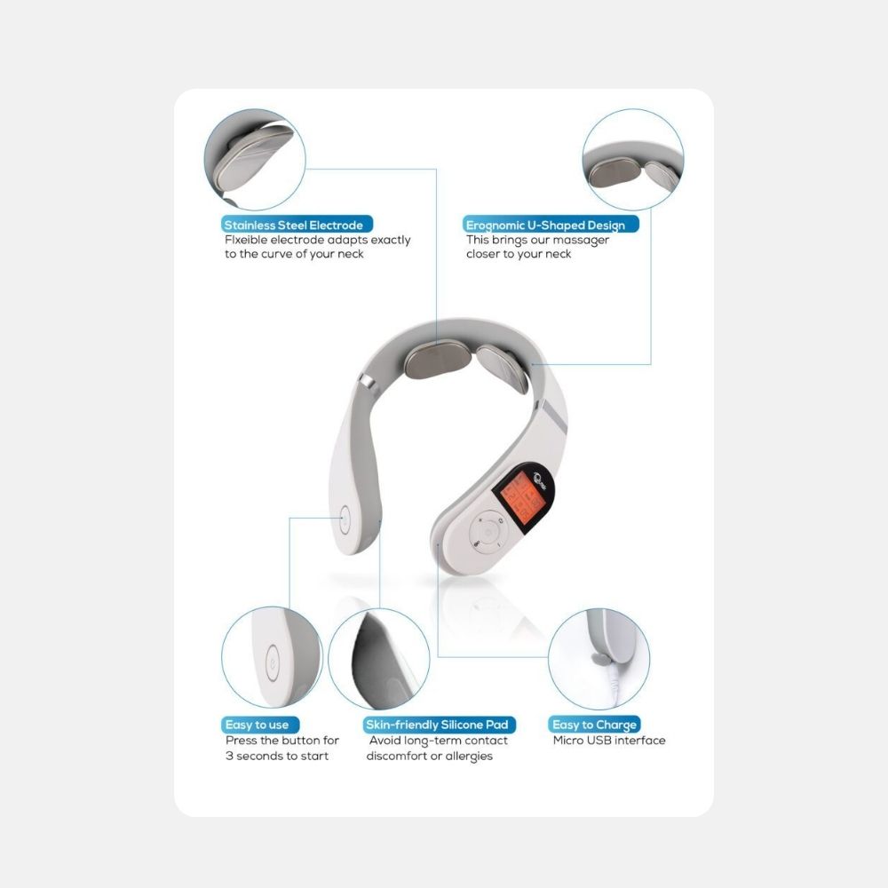 QUTEK MagiCure Rechargeable Neck Massager - Image 5