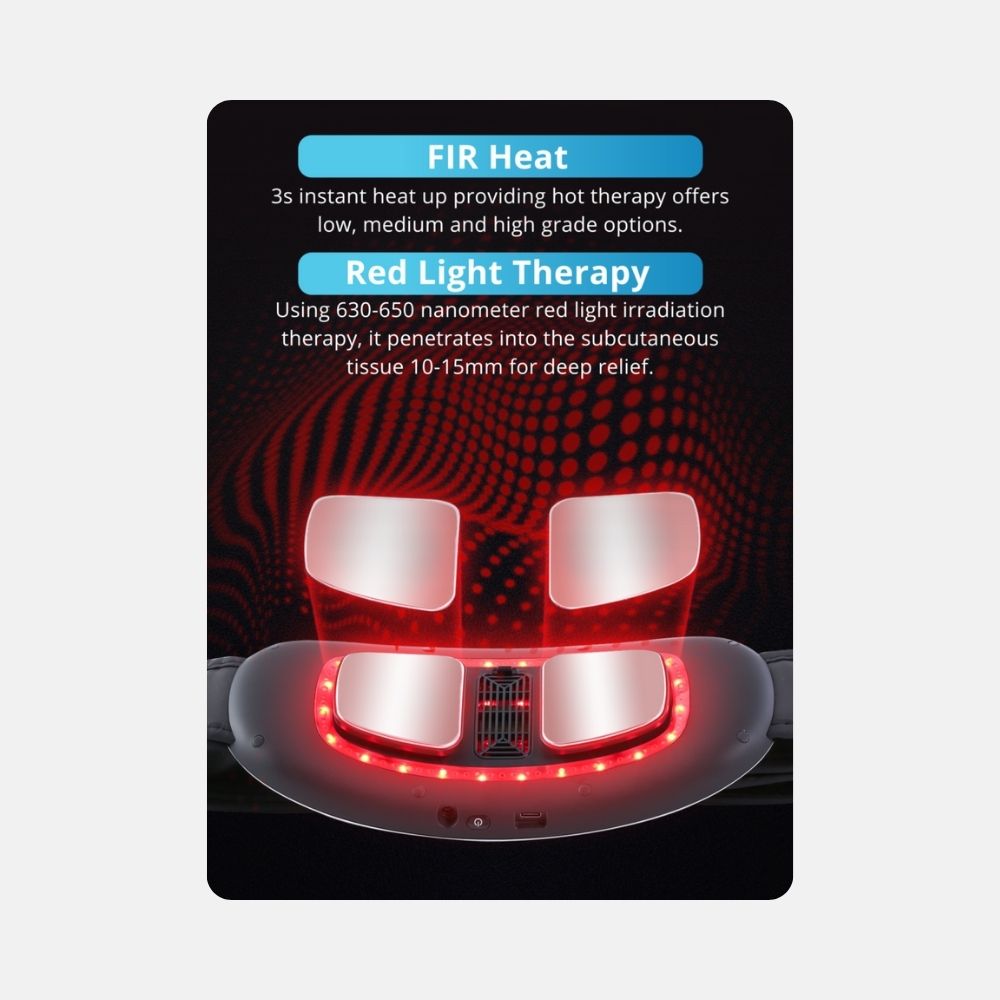 QUTEK MagiCure Intelligent Waist Massager with Heat and Pulse - Image 2