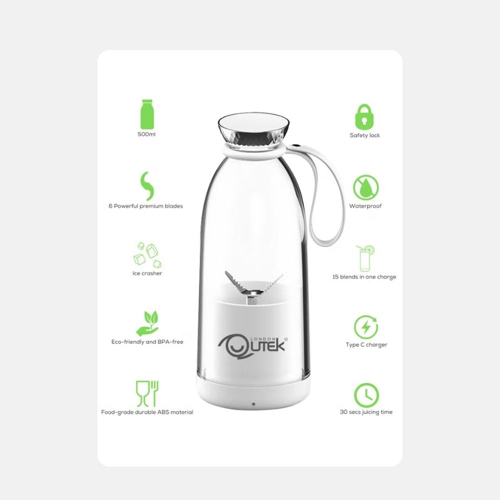 QUTEK Compact Fruit Blender FreshBlend 500 ml - Image 7
