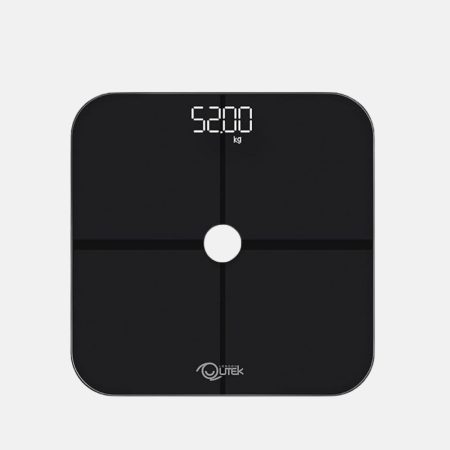 QUTEK STEPS Smart Body Composition Scale - Black