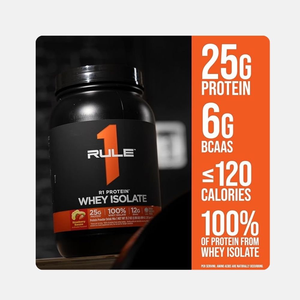 R1 Whey Isolate Protein Powder - 2.27 kg - Image 5