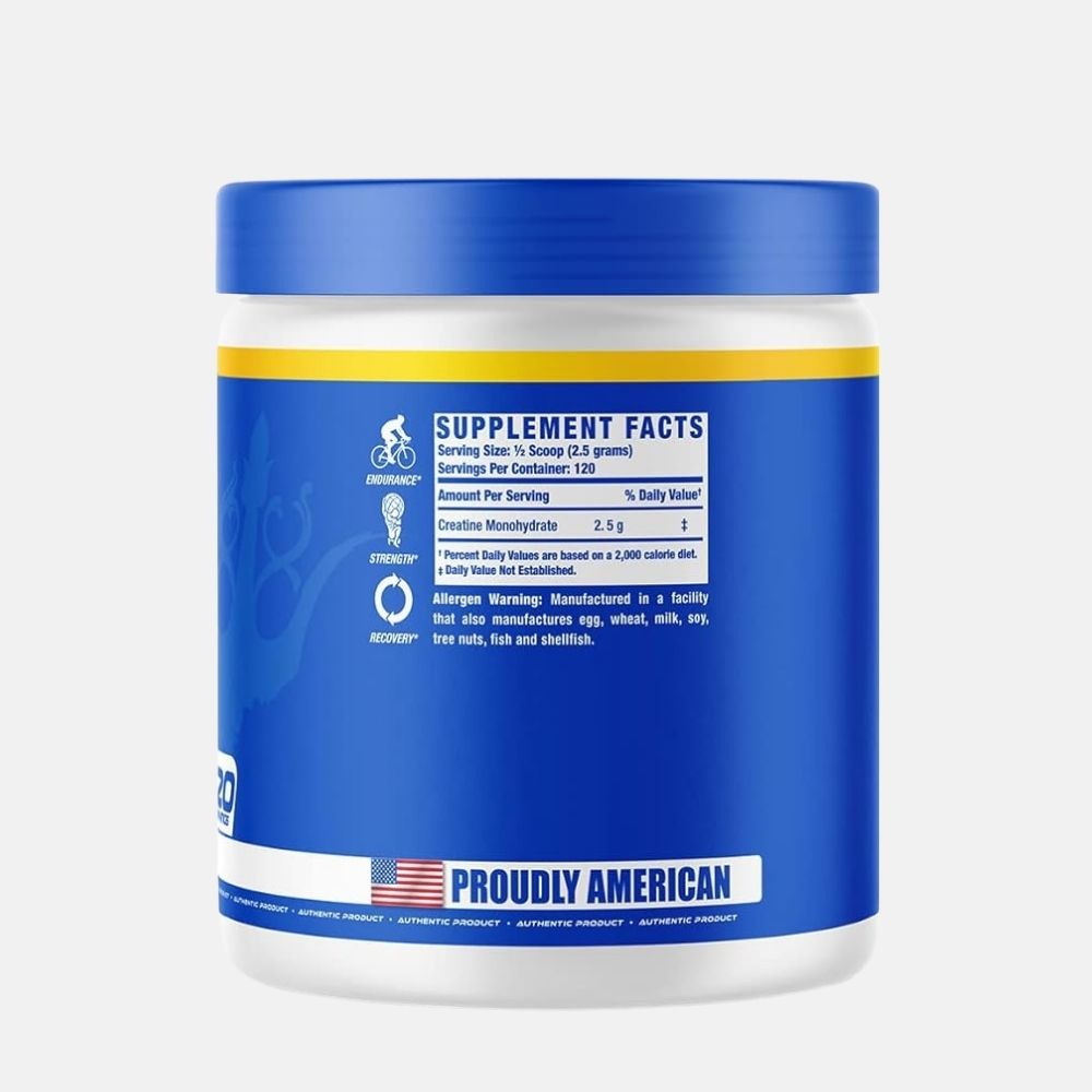 Ronnie Coleman Creatine XS Powder - 300g Unflavored - Image 2