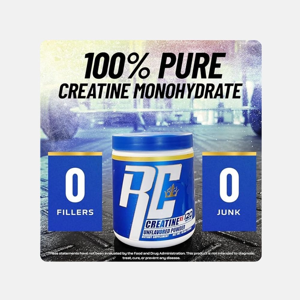 Ronnie Coleman Creatine XS Powder - 300g Unflavored - Image 3