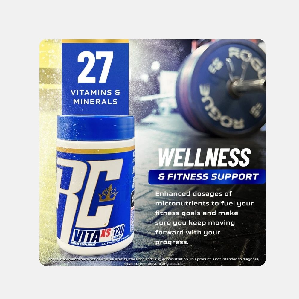 Ronnie Coleman Vita XS Multivitamin Tablets - 120 Count - Image 5