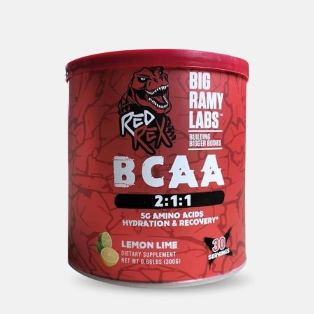Red Rex BCAA Powder 5000 mg - Lemon Lime Flavor