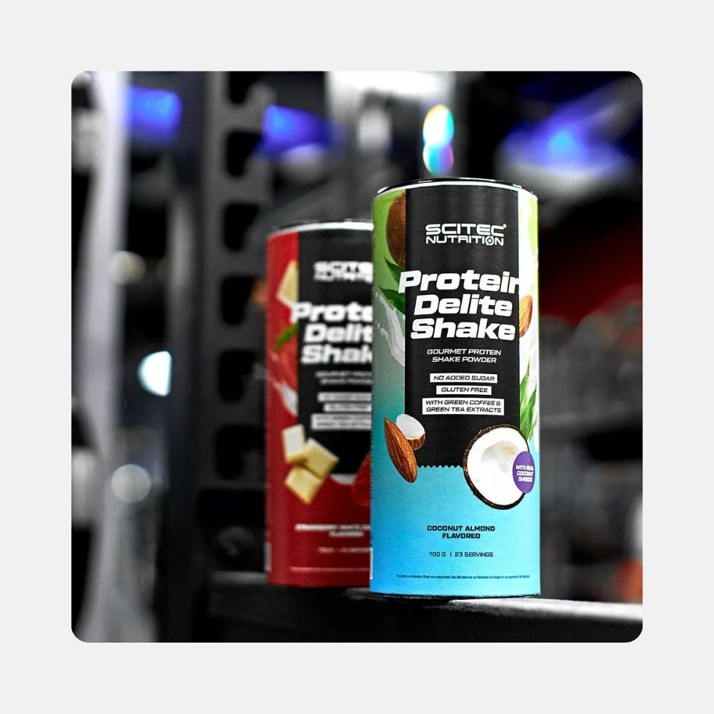 SCITEC Protein Delite Shake - Almond Coconut - 700g - Image 4