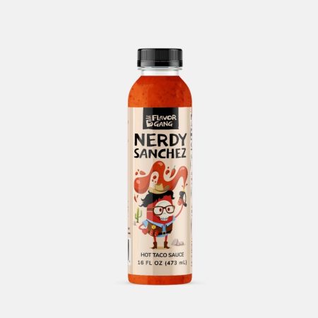 Nerdy Sanchez Sauce - Sriracha Maple Flavor (473 ml)
