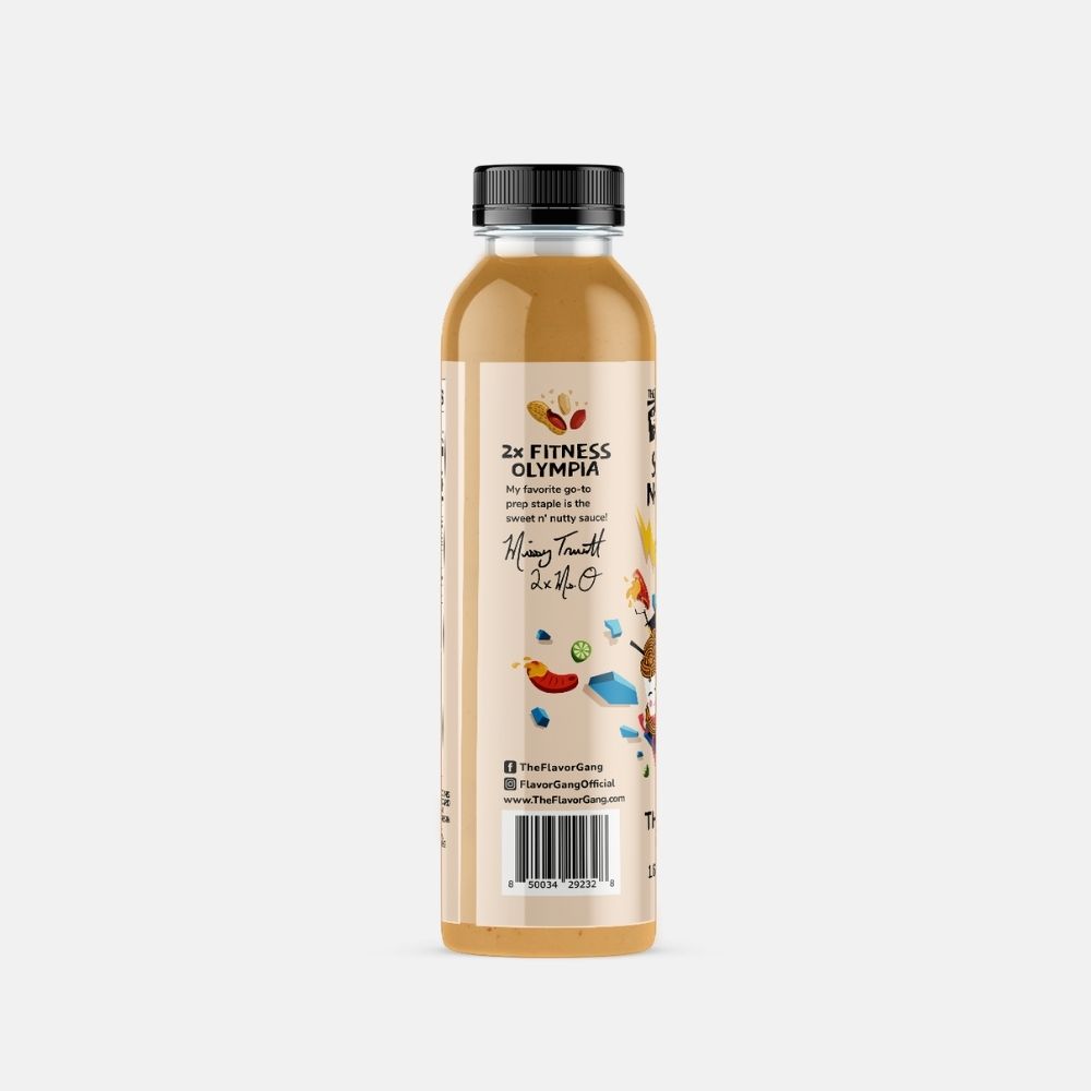 Flavor Gang Sweet N Nutty Peanut Sauce 473ml - Image 3