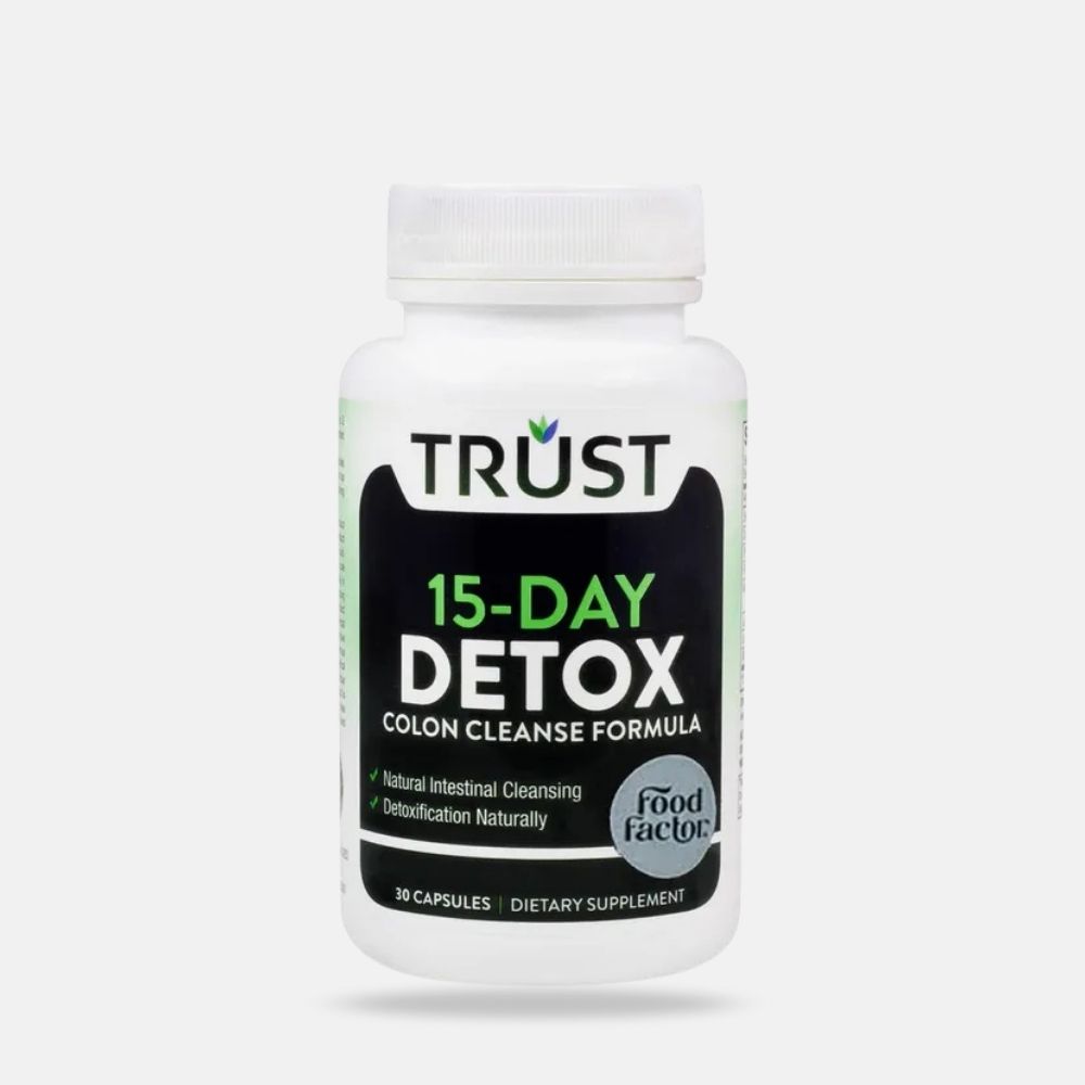 15-Day Detox Colon Cleanse Capsules - 30 Count