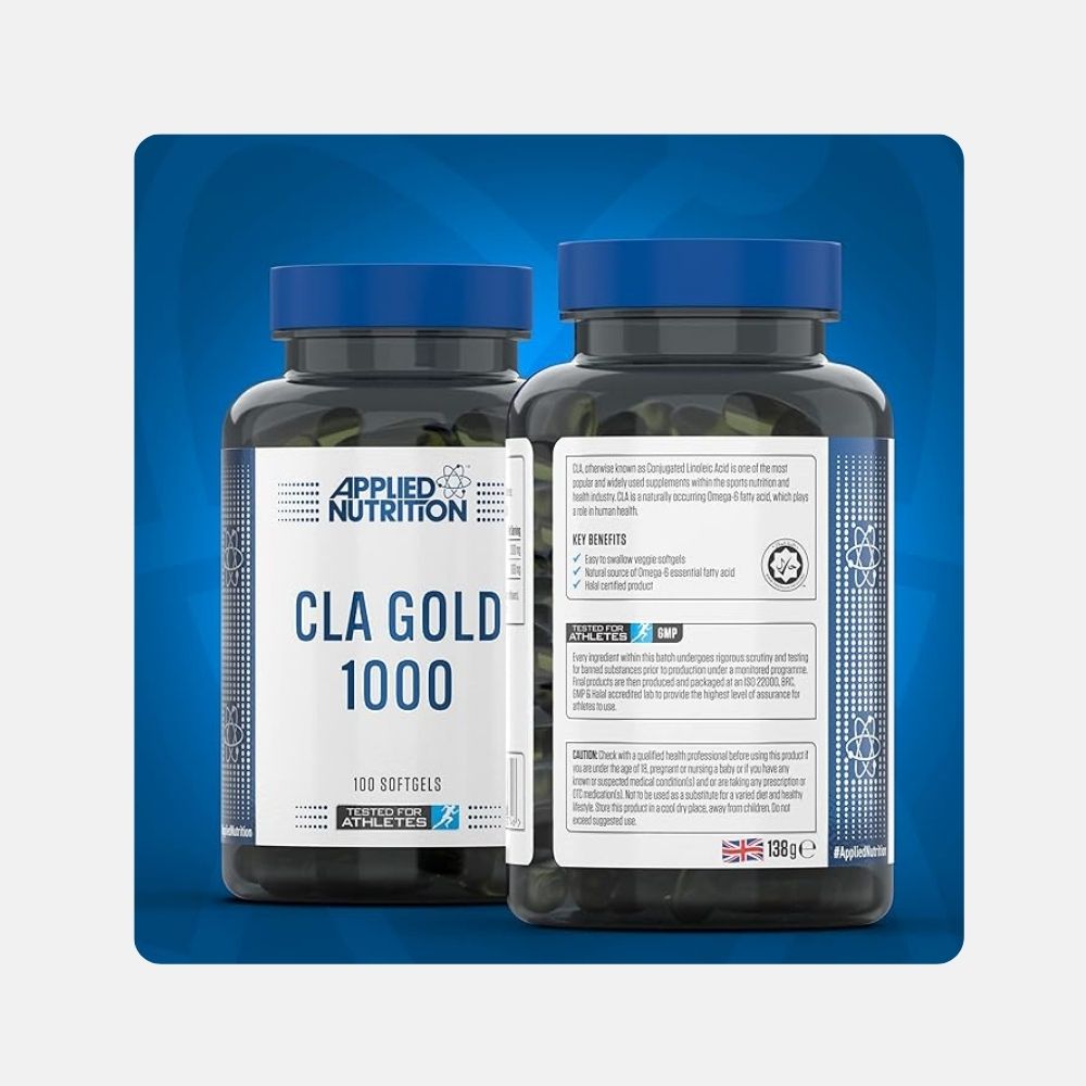 Applied Nutrition CLA Gold 1000 Softgels - 100 Count - Image 5