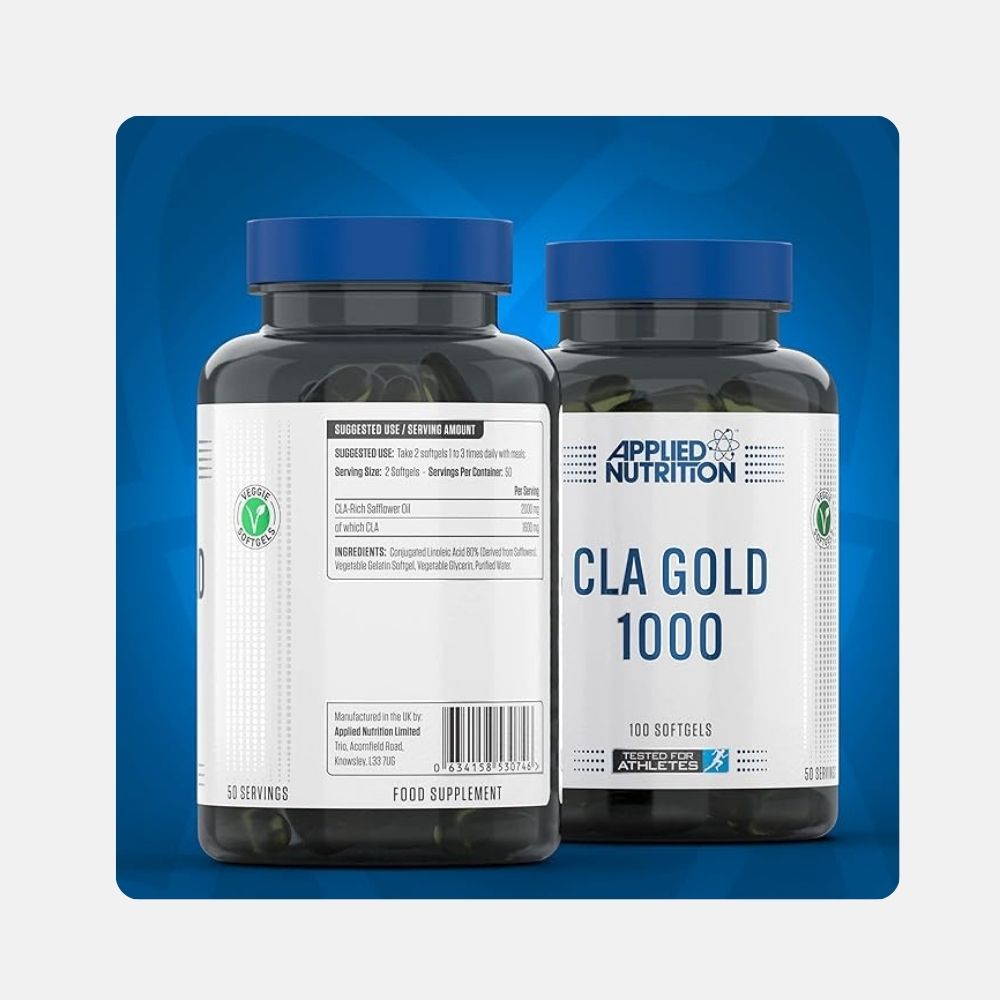 Applied Nutrition CLA Gold 1000 Softgels - 100 Count - Image 3