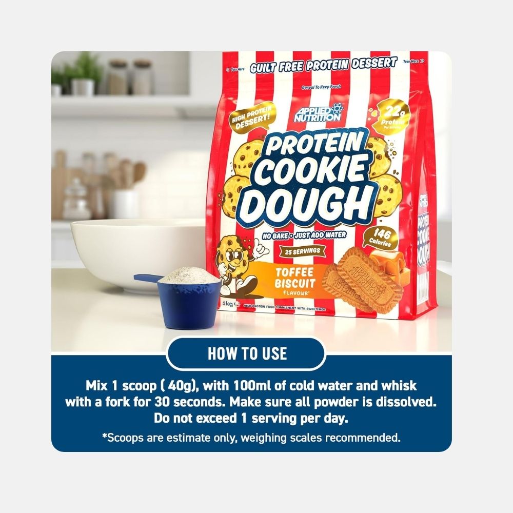 Applied Nutrition Protein Cookie Dough Mix - 1kg - Image 4