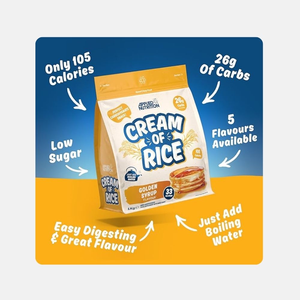 Applied Nutrition Cream of Rice - Vegan Carbohydrate Powder - Image 4