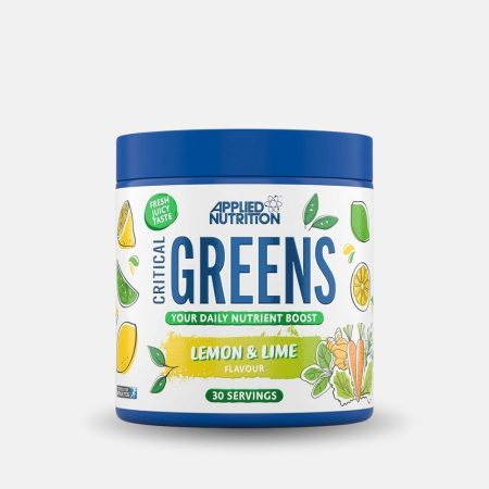 Applied Nutrition Critical Greens - Lemon & Lime Flavor (30-50 Servings)