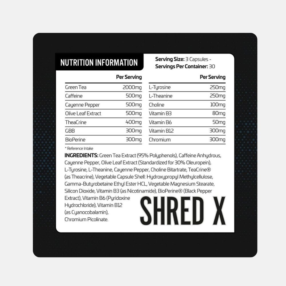 Applied Nutrition Shred-X Capsules for Active Lifestyles - Image 3