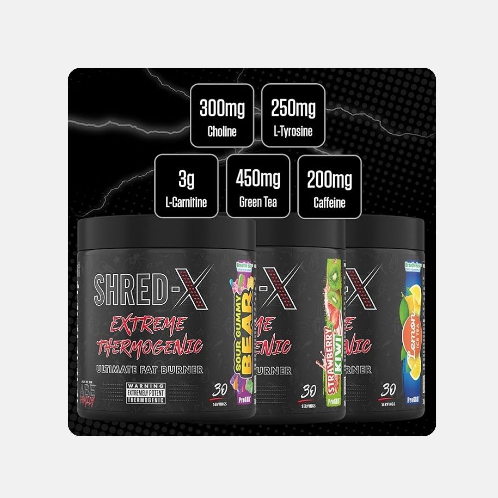 Applied Nutrition Shred-X Strawberry Kiwi - 30 Servings - Image 4
