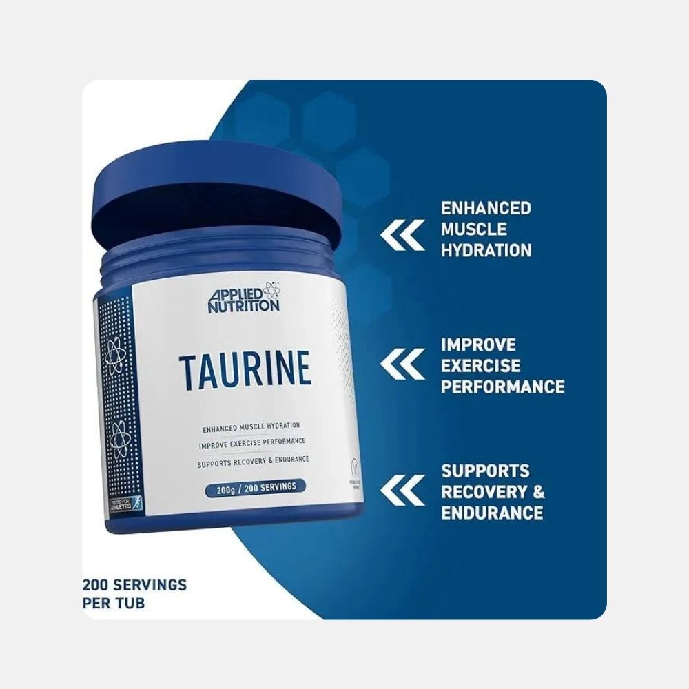 Applied Nutrition Taurine Powder - Vegan Friendly (200g) - Image 5
