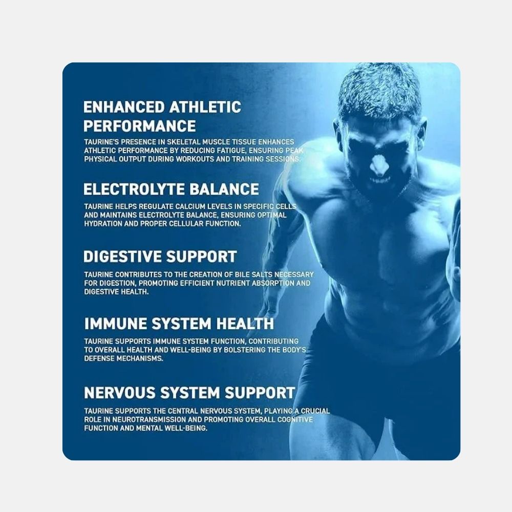 Applied Nutrition Taurine Powder - Vegan Friendly (200g) - Image 4