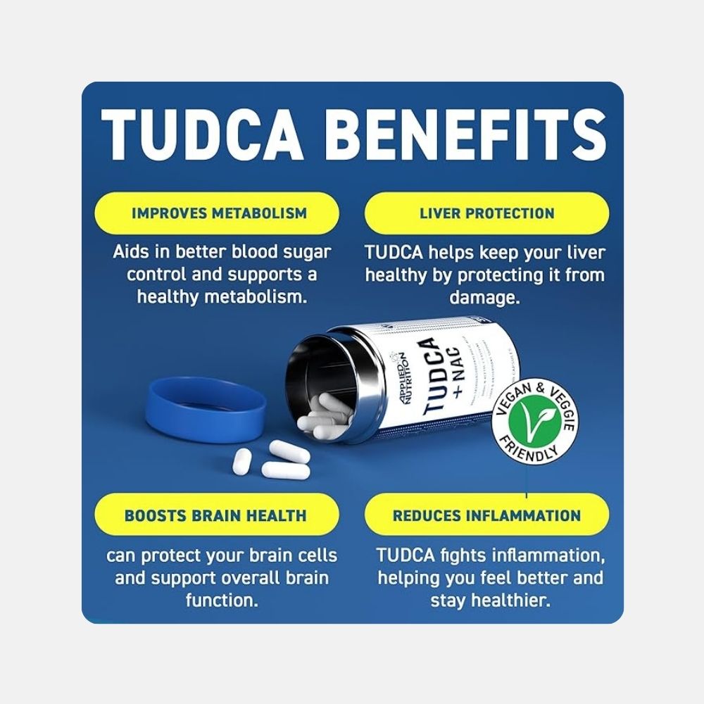 TUDCA + NAC Veggie Capsules - 90 Count - Image 5