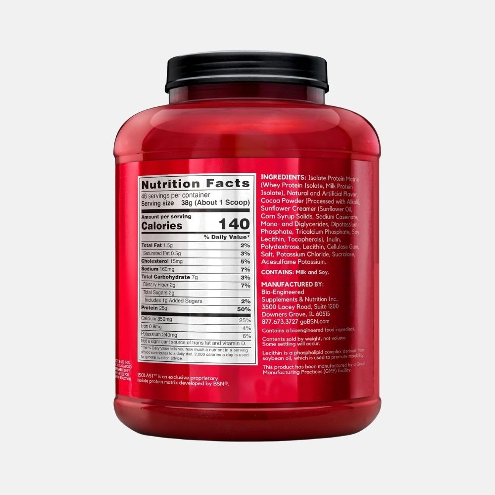 BSN Syntha-6 Isolate Protein Powder - Chocolate Milkshake (4 lb) - Image 3