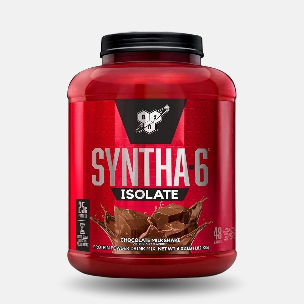 BSN Syntha-6 Isolate Protein Powder - Chocolate Milkshake (4 lb)