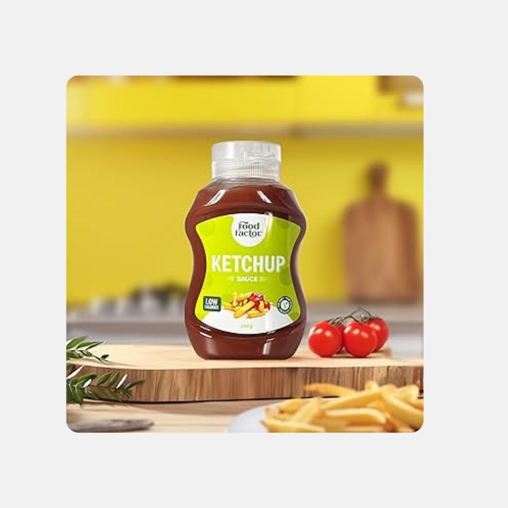 Food Factor Low-Calorie Ketchup Sauce 250g - Image 4