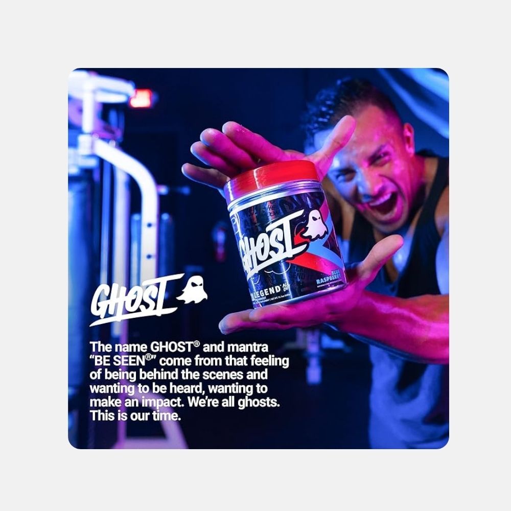 Ghost Legend All Out Powder – Energizing Pre-Workout Mix - Image 6