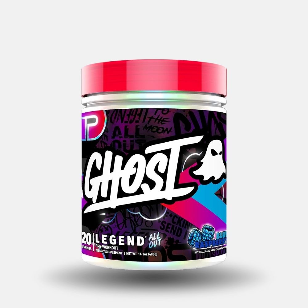 Ghost Legend All Out Powder – Energizing Pre-Workout Mix