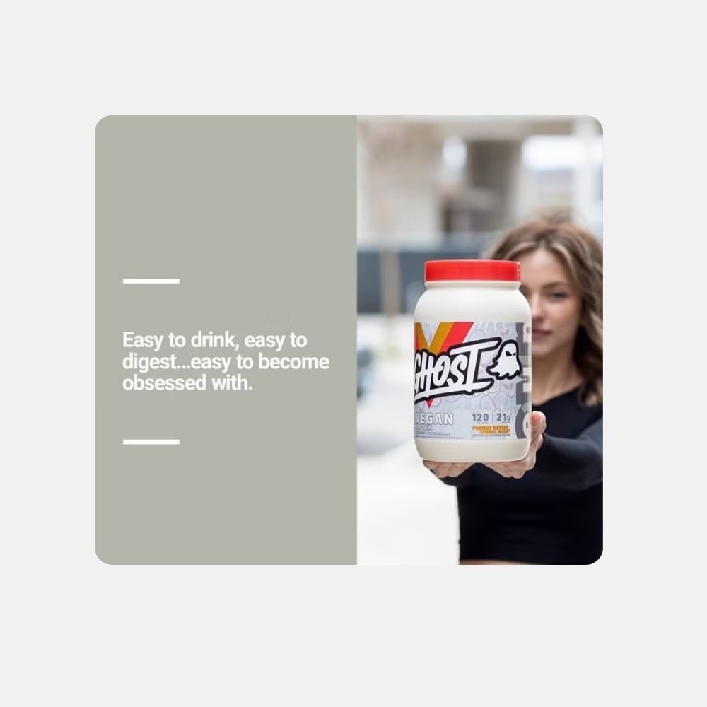 Ghost Vegan Protein Powder - 2 lb Plant-Based Blend - Image 2