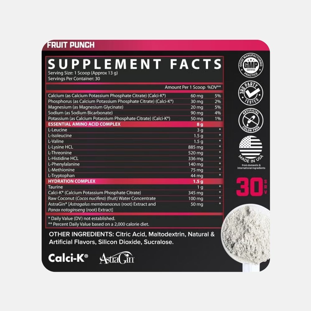 Nutrex EAA+ Hydration Powder - Essential Amino Acids & Electrolytes - Image 4