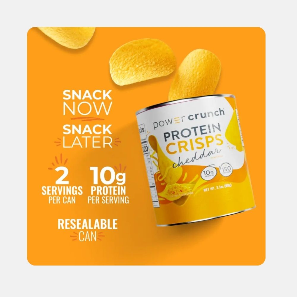 Power Crunch Protein Crisps - Delicious Air-Popped Snack - Image 3