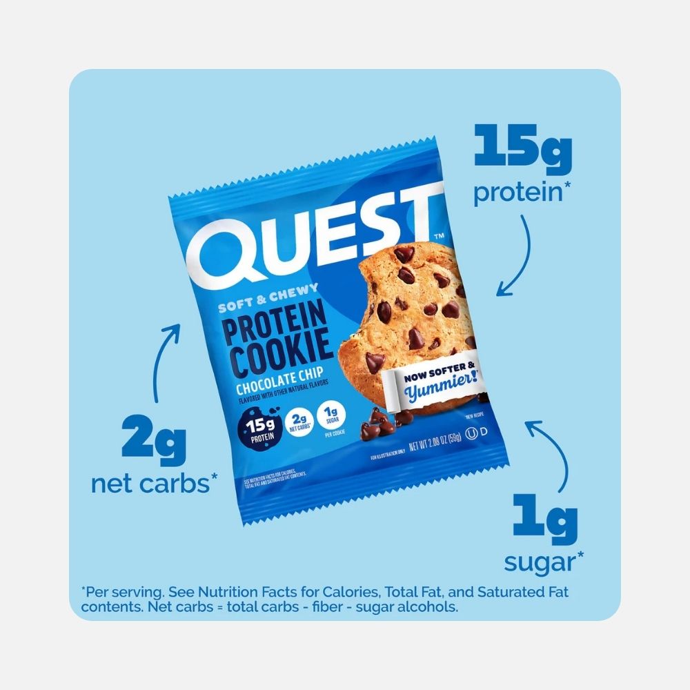 Quest Soft & Chewy Protein Cookie - Delicious Snack - Image 8