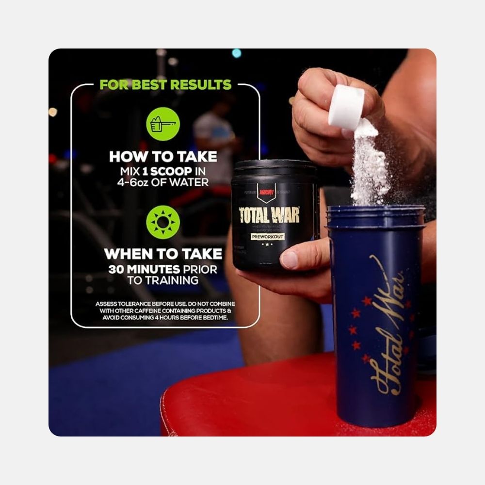 REDCON1 Total War Pre-Workout Powder - 30 Servings - Image 5